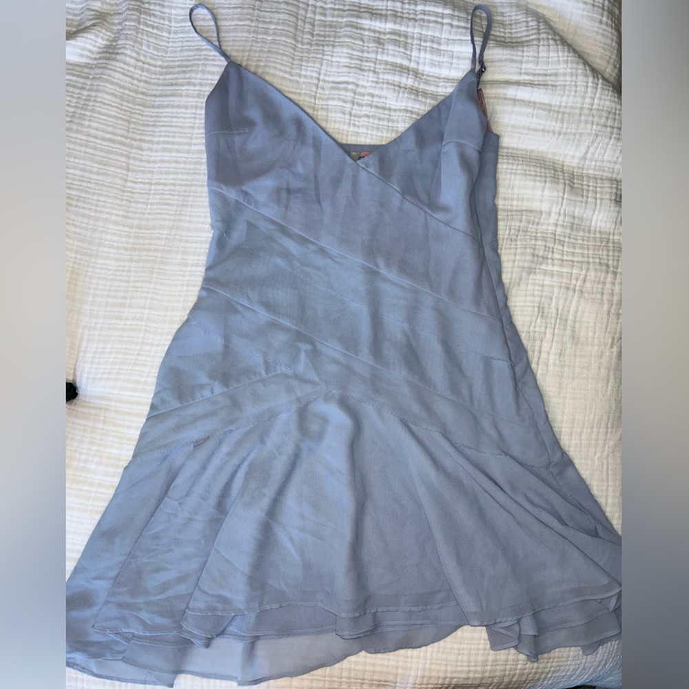 Oh Polly blue mini dress